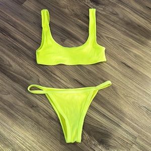 Neon bikini